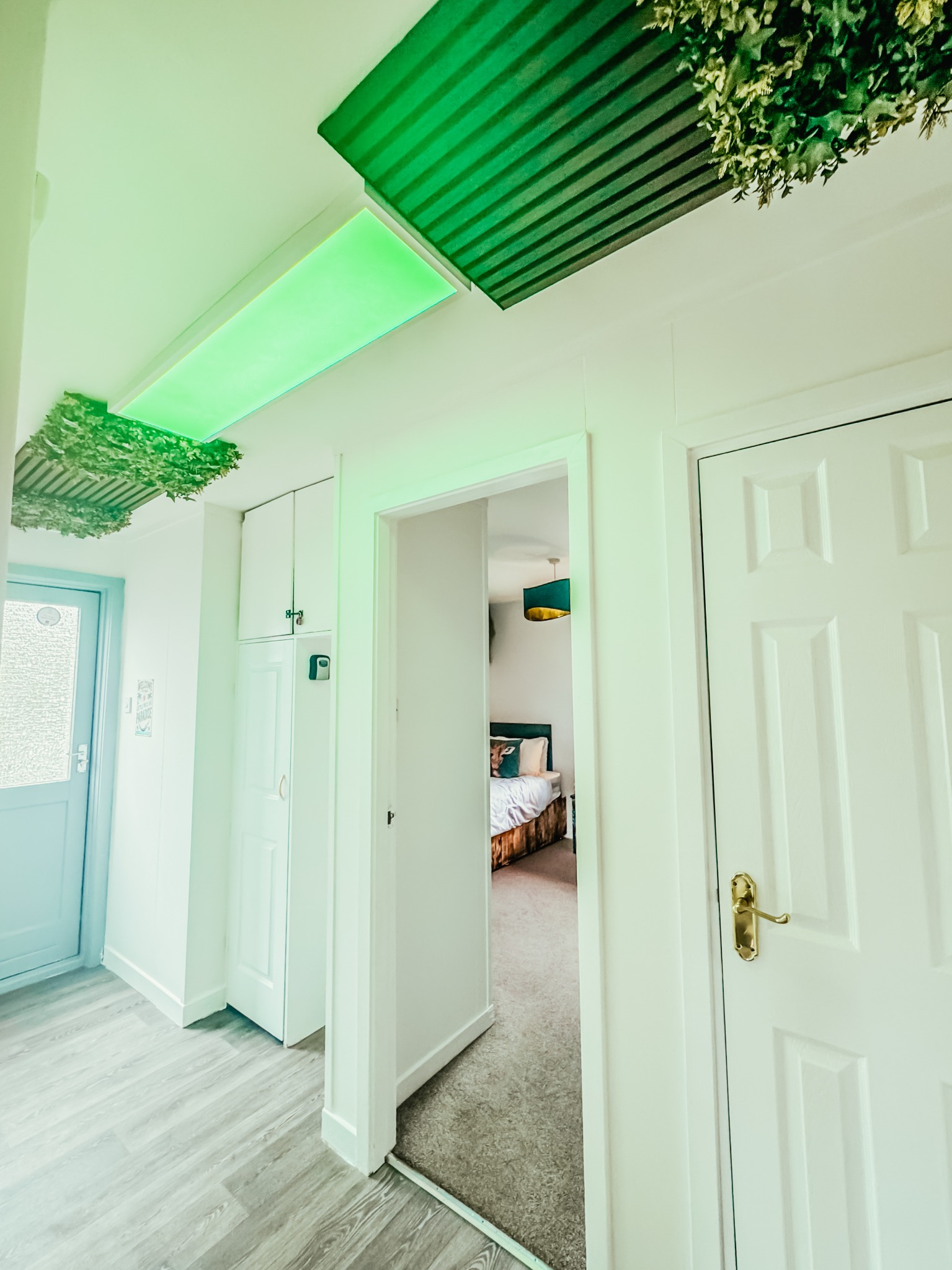 Hallway leading to the bedrooms at 7 Eaglecroft