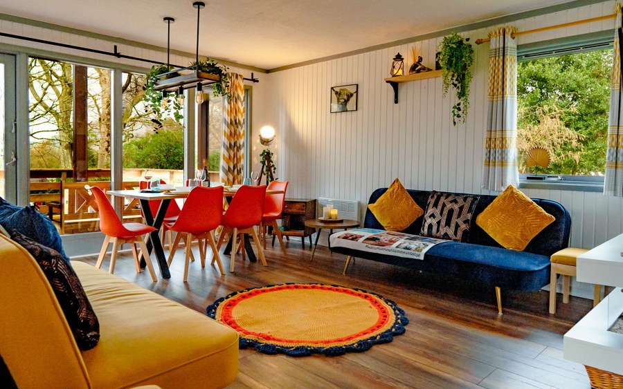 Interior of Lodge 3